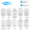 EU Smart Plug WiFi Socket power energy meter 10A/16A Power Monitor Wattmeter Timing Function  watt meter Tuya SmartLife APP
