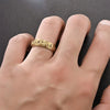 Smart Home Paws Stainless Steel Moon & Star Spinner Ring image 8