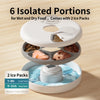 Smart Automatic Pet Feeder Wet Dry Food Dispenser 6 Meals Smart Cat Feeder Kibble Dispenser For Cat Dog Pets Supply Bowl