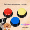 Talking Buttons for Pets - Recordable Sound Dog Cat Toy, Voice Recorder Training Tool, Interactive Communication Buttons for Cat