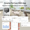 Cat Litter Box Self Cleaning Automatic Large Space Cat Smart Toilet with Stairs Safety Protection APP-Control