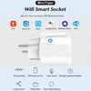 Smart Socket EU 16A/20A AC100-240V Wifi Smart Plug Power Outlet Home Voice Control, for Smart Life APP