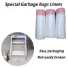 2 Rolls Smart Cat Litter Box Liners Special Garbage Bags Collect Poops Cats Feces Garbage Bags Pink Cleaning Trash Pet Supplies