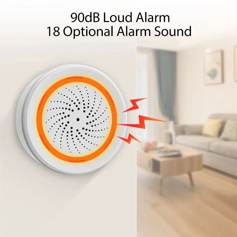 Smart Siren Alarm For Home Security