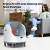 Self-Cleaning Cat Litter Box Easy to Clean Smart Cat Toilet with Cat Litter Mat Automatic Cat Litter Box By WIFI Control