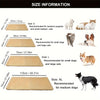 Self-Warming Pet Pad Blanket, Electric-Free Thermal Bed Mat, Anti-Slip for Cats Dogs Winter Warmth Mat Heat Reflecting Core Pad
