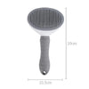 Pet Dog Brush Cat Comb Self Cleaning Pet Hair Remover Brush For Dogs Cats Grooming Tools Pets Dematting Comb Dogs Accessories