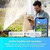 8 Zone Smart Sprinkler Controller, Supports Rain Sensor Pump Control, Irrigation System, Remote Control by Phone, Works w/ Alexa