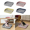 Pee Pad Holder Dog Toilet Durable Reusable with Tray Training Pad Dog Potty Tray for Porch Living Room Bedroom Home Use Bunny
