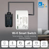 Smart Switch with Temperature and Humidity Sensor Passive Dry Contact Ewelink APP Wifi Relay Work with Home Assistant