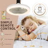  Smart 2 In 1 Ceiling Fan With Remote Control Lighting E27 Conversion Base  Lighting Base Suitable for Bedroom and Living