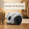 ELECT-Smart Robot Pet Feeder Camera 1080P HD Smart Pet Tracking Automatic Dog Cat Wifi Interactive Camera