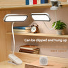 LED Clip-On Desk Lamp, 3-Color Temperature Adjustable, Touch Control, Ideal for Office Work, Student Study, and Reading