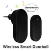 Smart Home Wireless Doorbell Welcome Chime 433MHz Door Bell Reminder Device 32 Songs Melodies Alarm Adjustable Volume US EU Plug