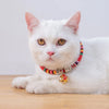 New Adjustable Pet Collar  with Bell Buckle Cat Vintage Style Collars & Leads Products for Rabbit Kitten Collar Lead Accessories