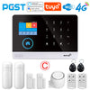 The new smart home security system in 2025, PG-103 4G Tuya APP wireless alarm system, WiFi GSM compatible with all 433MHz wirele