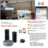 Smart WiFi Garage Door Opener Receiver - AC/DC Compatible, Tuya/SmartLife APP Control for Swing & Sliding Gates