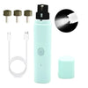 New Electric Dog Nail Clippers Rechargeable USB Charging LED Light Quiet Cat Nail Grinders Pet Paws Nail Grooming Supplies