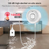 Water Leak Alarm Detector, 100dB Loud Alert Water Sensor, IP55 Waterproof, , Easy Installation for  Home Basement Flood NO Smart