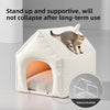 Autumn Winter New Smart Dog Cat Heated Bed Solid Pattern Eco-Friendly Constant Temperature Winter Warm Enclosure Safe for Pets