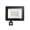 Outdoor Safety Light With Motion Sensor - 50W Led Floodlight Powered By Main Power Supply, IP66 Waterproof Pir Light For Garage-