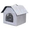 Summer Cool Bed for Cats and Dogs Foldable Cat Air-conditioned House Homemade Ice Packs for Cooling Pet House Ice Bed