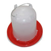4L chicken coop water dispenser Chicken water dispenser Water discharge with switch Poultry plastic drinking bucket
