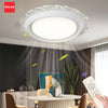 Smart Dimming Ceiling Fan with Light Energy-saving Modern 3-in-1 Ceiling Lamp Fan Home Lighting Led Ceiling Light Fixture