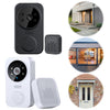 WiFi Smart Video Doorbell Camera 2-Way Audio Wireless Visual Intercom Doorbell Front Door Camera for Villa Home Office Apartment