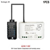 Smart Switch with Temperature and Humidity Sensor Passive Dry Contact Ewelink APP Wifi Relay Work with Home Assistant