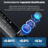 Smartlock Fingerprint Biometrics Smart Electronic Door Locks Application Control Smart Card Key Entry and USB Emergency Charging