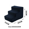 Stairs for Dog Pet 3 Steps Stairs for Small Dog Cat Pet Stairs Puppy Supplies Dog Ladder Ramp Anti-slip Removable