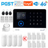The new smart home security system in 2025, PG-103 4G Tuya APP wireless alarm system, WiFi GSM compatible with all 433MHz wirele