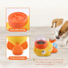 Pet Treat Dispenser Toy Dog Slow Puzzle Feeder Interactive Duck Treat Dispenser Automatic Feeder Toys for Dog Training Supplies