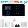 The new smart home security system in 2025, PG-103 4G Tuya APP wireless alarm system, WiFi GSM compatible with all 433MHz wirele