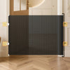 49 Inch Retractable Baby Gate Punch-free Pets Stair Gate Dog Cat Stair Door Fence Childproof Net No-Drill Mesh Safety Barrier