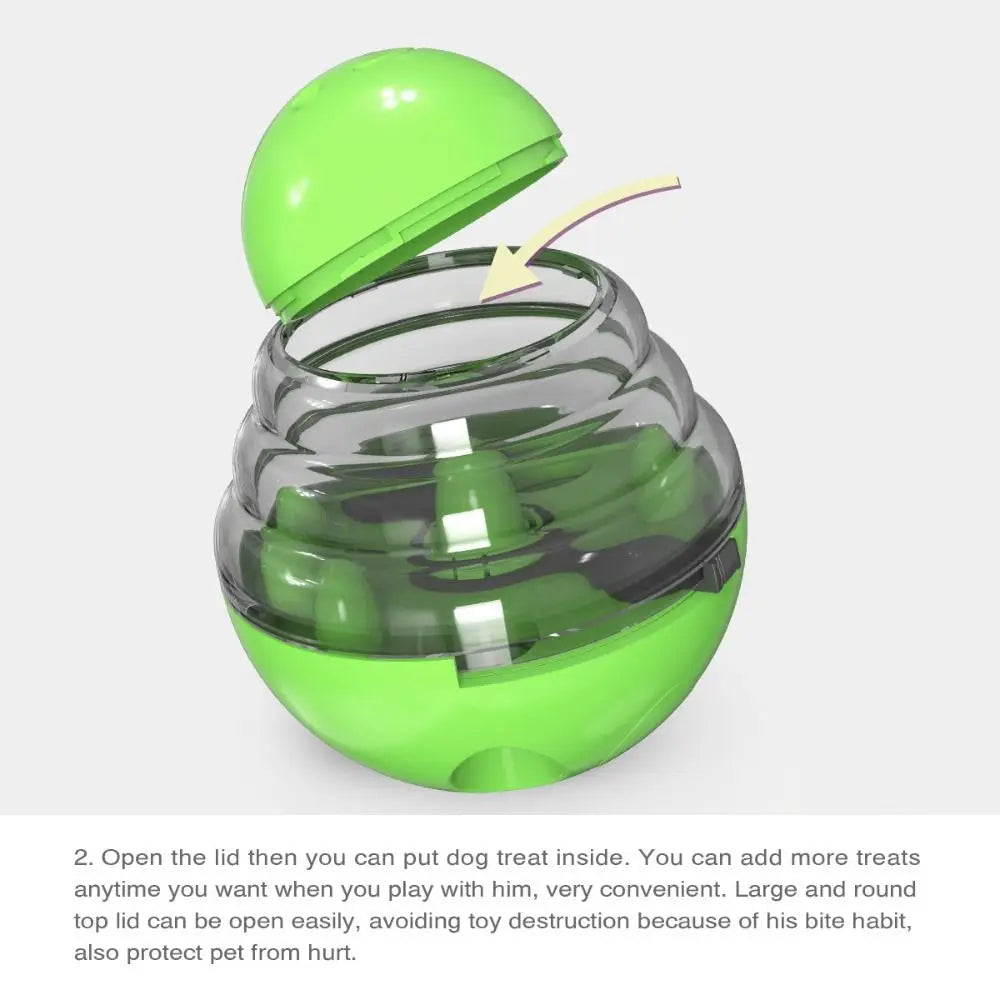 Brain Game Dog Interactive Treat Toy Treat Dispenser Puzzle Puppy Swing Leak Feeder Fun Challenges Food Maze Feeder