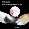 New Electric Dog Nail Clippers Rechargeable USB Charging LED Light Quiet Cat Nail Grinders Pet Paws Nail Grooming Supplies