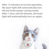 Smart Laser Tease Cat Collar Electric USB Rechargeable Pointer Kitten Automatic Toys Interactive Training Pet Accessories Goods