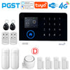 The new smart home security system in 2025, PG-103 4G Tuya APP wireless alarm system, WiFi GSM compatible with all 433MHz wirele