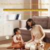 AA81-Air Purifiers For Home Cat Litter Deodorizer, Plug In Air Ionizer Purifiers For Home Pets Bedroom Toilet Kitchen