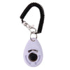 Dog Training Clicker Pet Cat Plastic New Dogs Click Trainer Aid Tools Adjustable Wrist Strap Sound Key Chain Dog Supplies