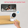 Smart Life 5MP Wifi PTZ Secuity Camera Indoor 2 Way Audio Wireless CCTV Surveillance IP Cam Tuya One Touch Call Baby Monitor Cam