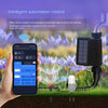 Tuya Smart Wifi Watering Timer Solar Energy Sprinkler Drip Irrigation System Built-in Water Flow Recorder Water Controller