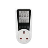 Digital Display Electrical Energy Monitor Socket LCD Screen Backlight Watt Meter Socket EU/US/UK Plug Real-time Monitoring