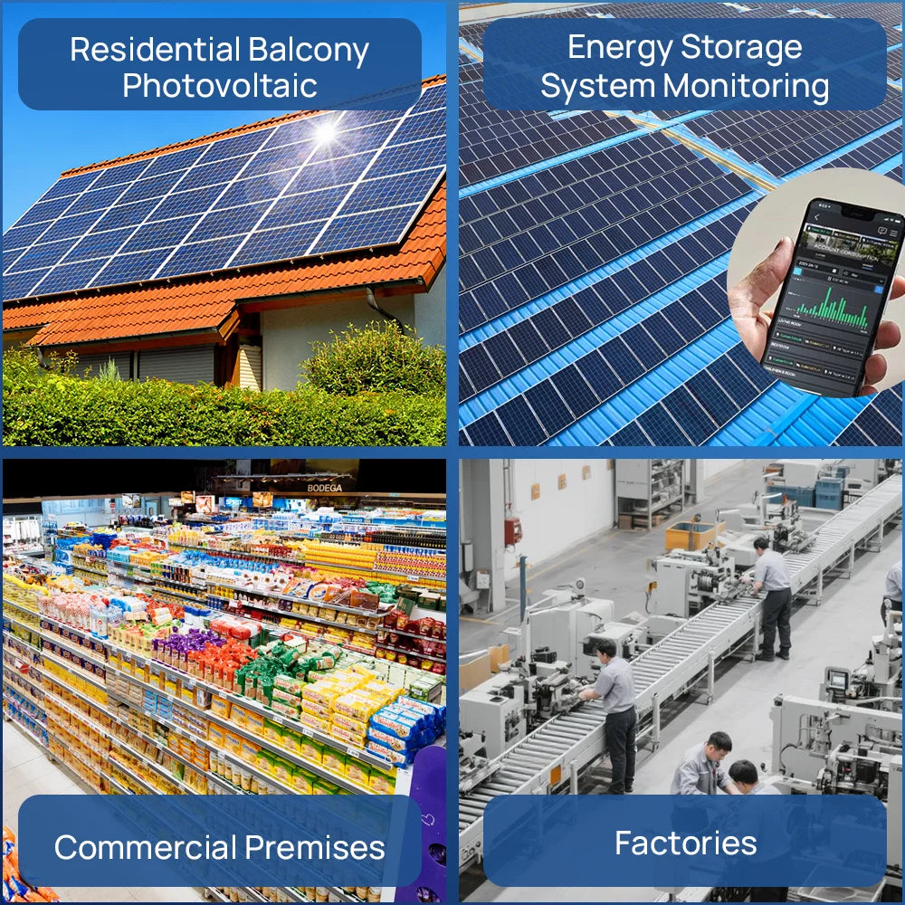 Shelly EM Gen3 Smart Home WiFi Connection Monitor Power Consumption Solar Energy Equipment Household Electricity Consumption