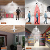 E26 Garage LED Light with Smart Security Camera Suitable for Garage shed Studio Hallway Laundry Room Motion-Activated Lighting