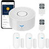 Wireless WiFi Smart Home Automation Security Alarm System With Door Sensor Motion Sensor Smart Life App Burglar Alarm Siren