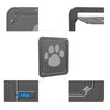 Dog Screen Door Lockable Pet Screen Door, Magnetic Self-Closing Screen Door with Locking Function, Sturdy Screen Door for Dogs