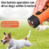 Anti Bark Device for Dogs with Torch LED Flashlight Ultrasonic Dog Repeller Barking Devices Stop Bad Behavior Dog Trainers Tool